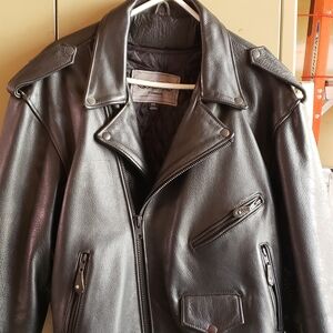 Wilsons Leather Black Performance Jacket